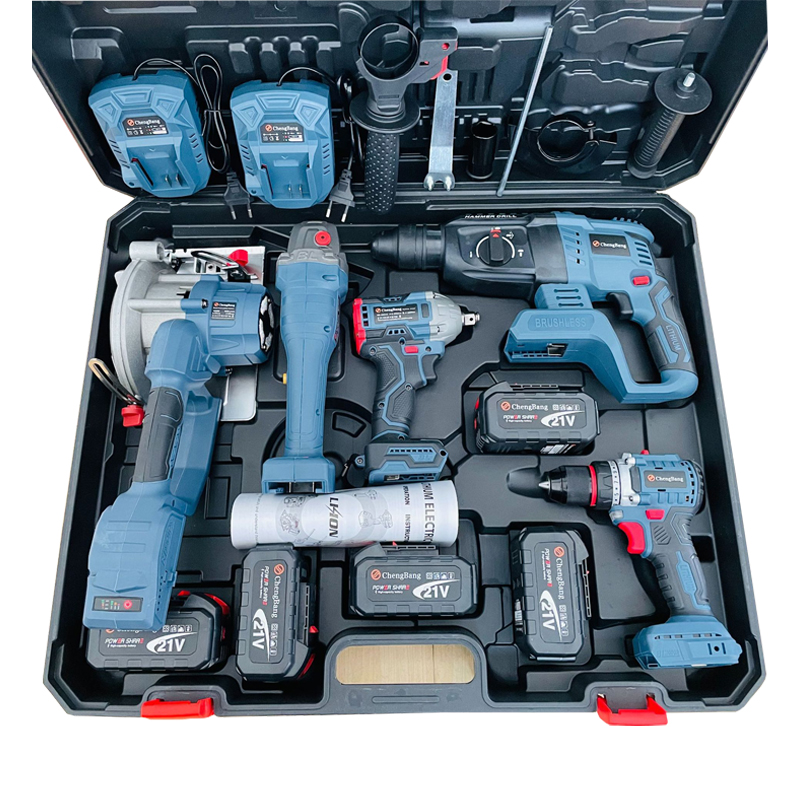 Power Tools Combo Kits - Набор электроинструментов 21В с литиевой батареей: