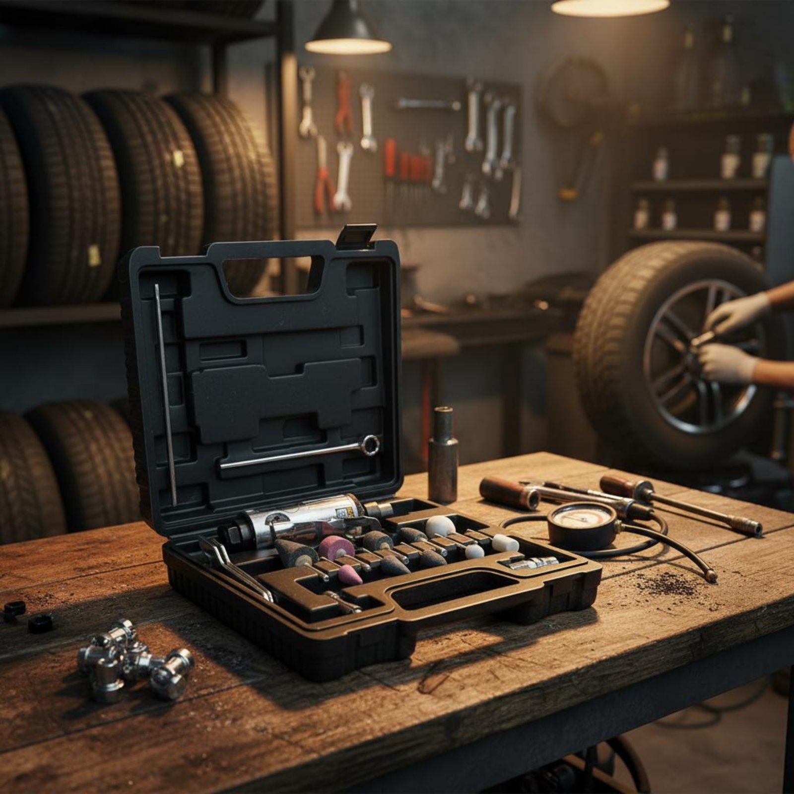 Power Tools Repairs - Промышленный пневматический гравер-шлифователь для ремонта шин,