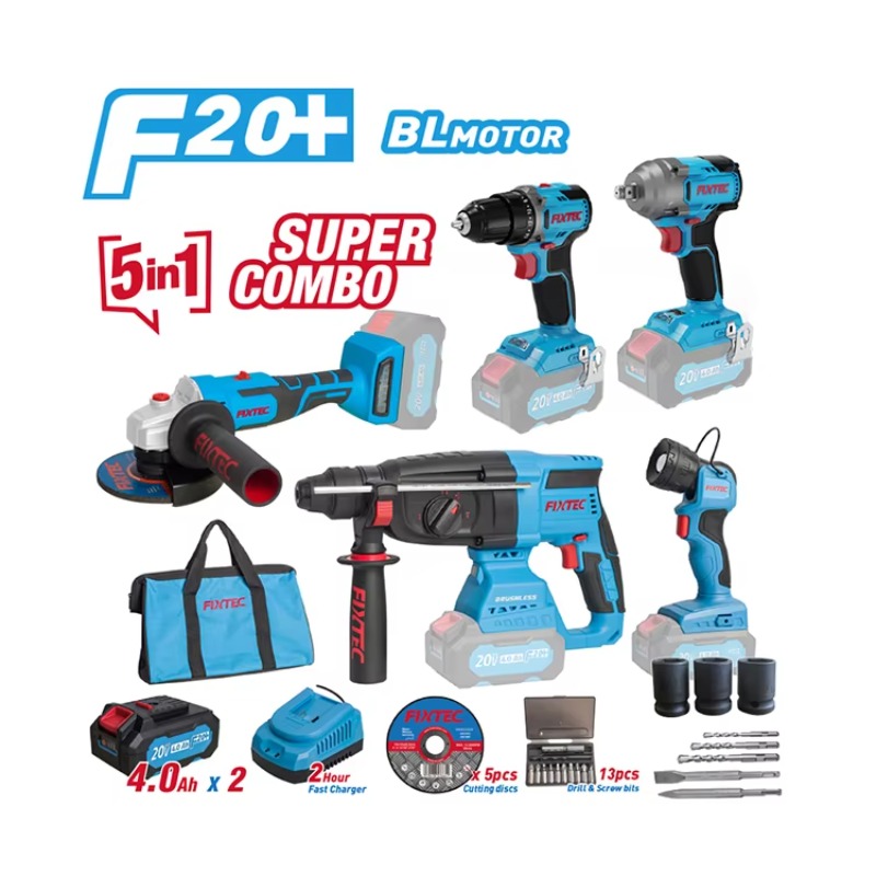 Power Tools Combo Kits - Набор электроинструментов 20В, беспроводной, бесщеточный, комбинированный