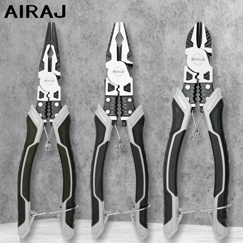 Power Tools Germany - Многофункциональные универсальные диагональные плоскогубцы AIRAJ, металлические