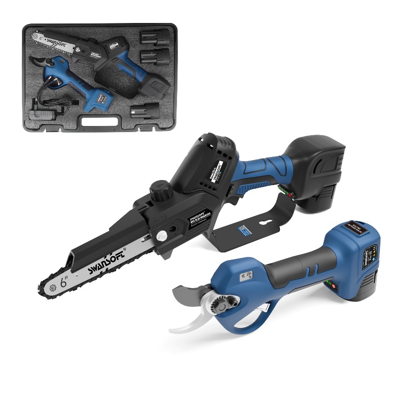 Power Tools Combo Kits - 【Бестселлер】Беспроводной бесщеточный электрический набор инструментов 2-в-1: