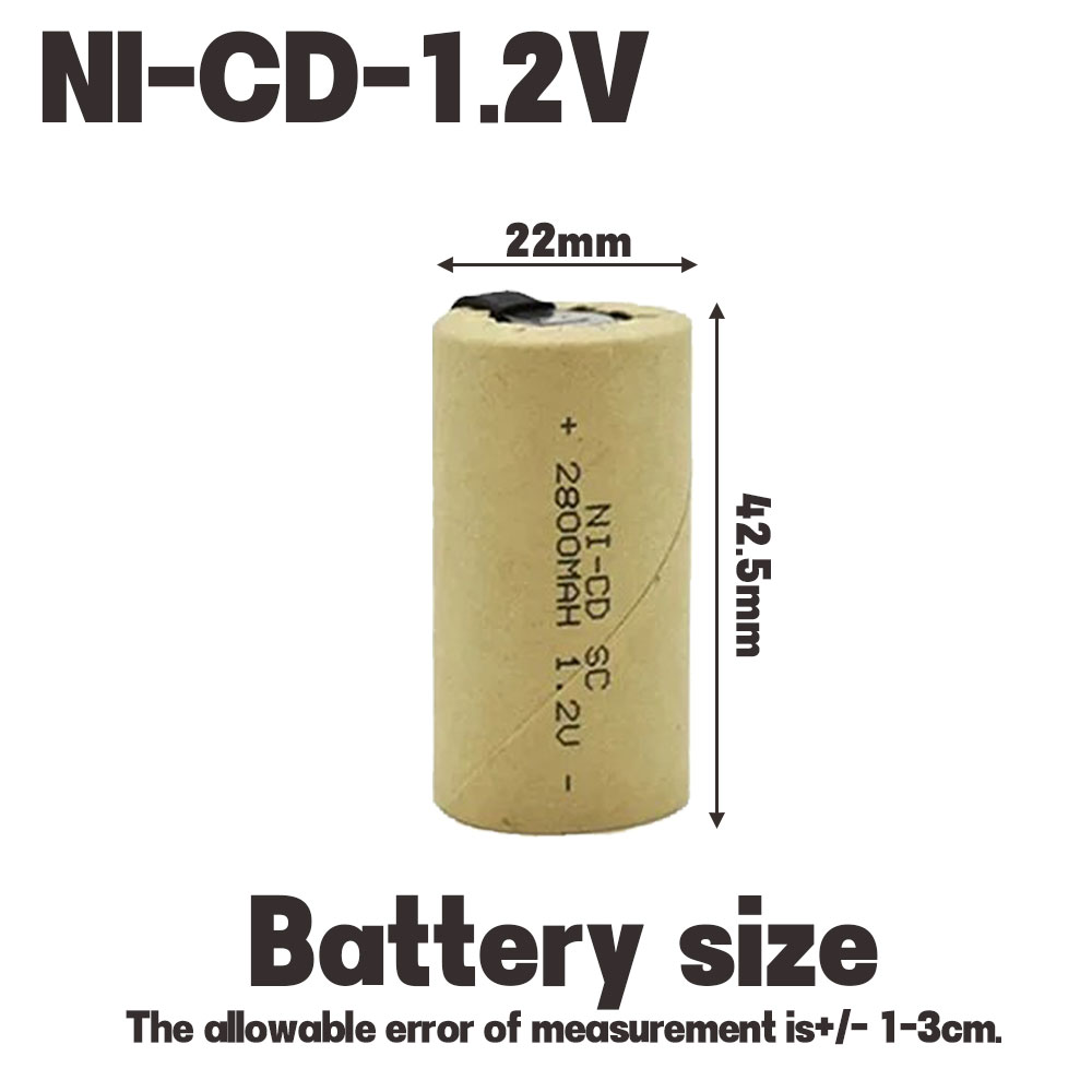 Аккумулятор Ni-Cd 2800 мАч 1,2 – обзор и цена Power Tools Ltd