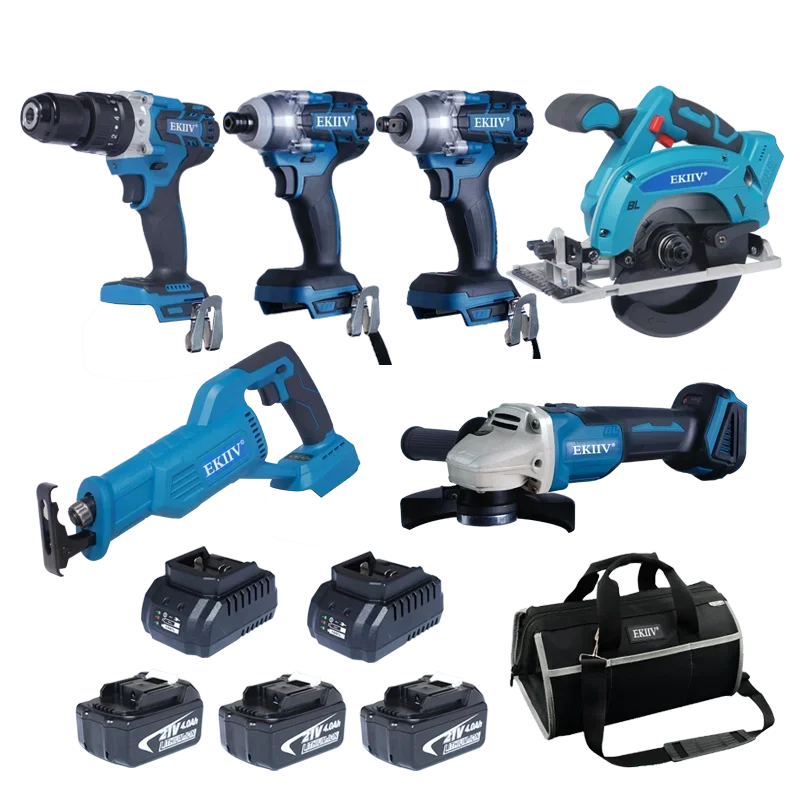 Набор электроинструментов 21 В – обзор и цена Power Tools Combo Kits
